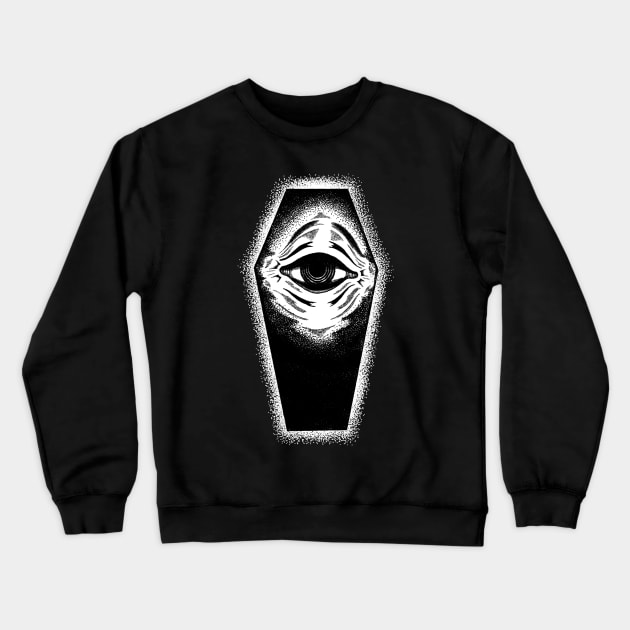 Eyes on Demise Crewneck Sweatshirt by Brendan Taylor